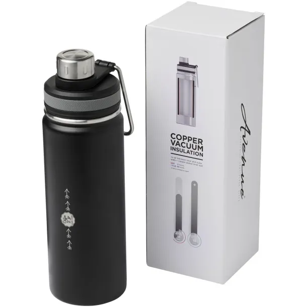 Gessi sportska termos boca, 590 ml Solid black