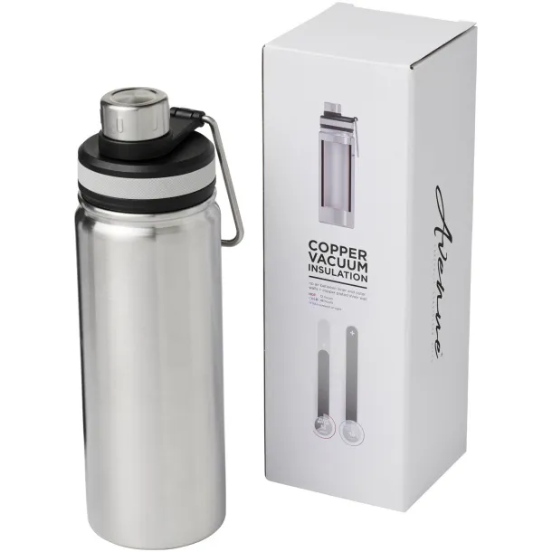 Gessi 590 ml copper vacuum insulated sport bottle - Unbranded Silver