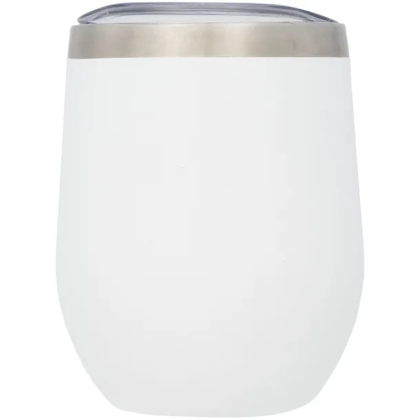 Corzo 350 ml copper vacuum insulated cup - Unbranded White