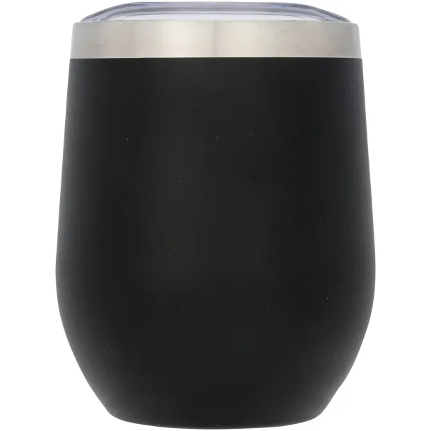 Corzo 350 ml copper vacuum insulated cup Solid black