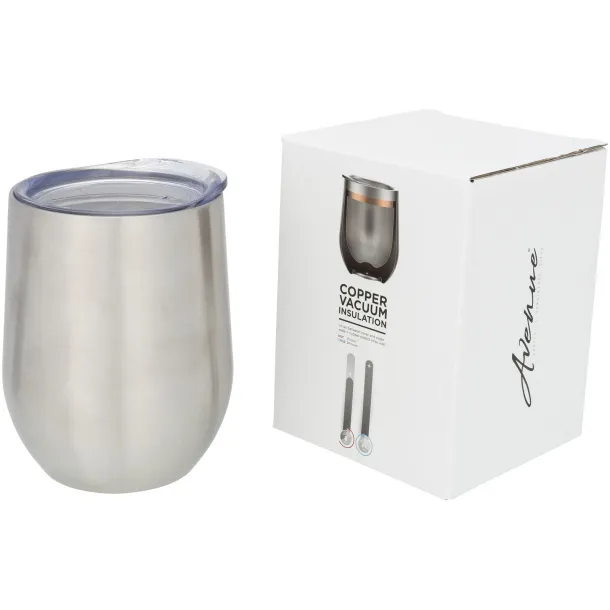 Corzo 350 ml copper vacuum insulated cup Silver