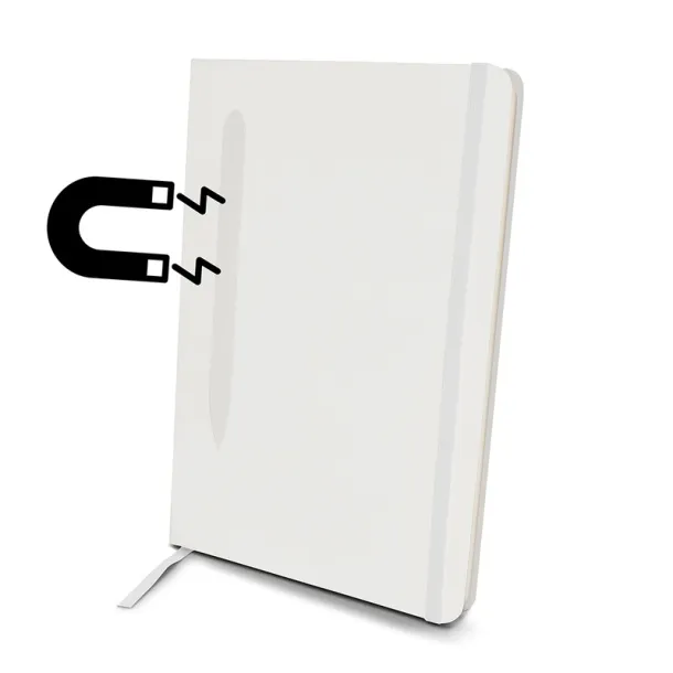  Magnetic notebook A5 white