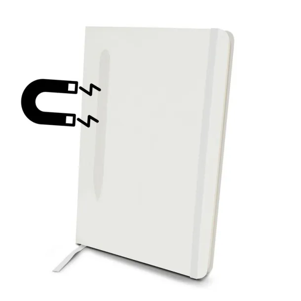  Magnetic notebook A5 white