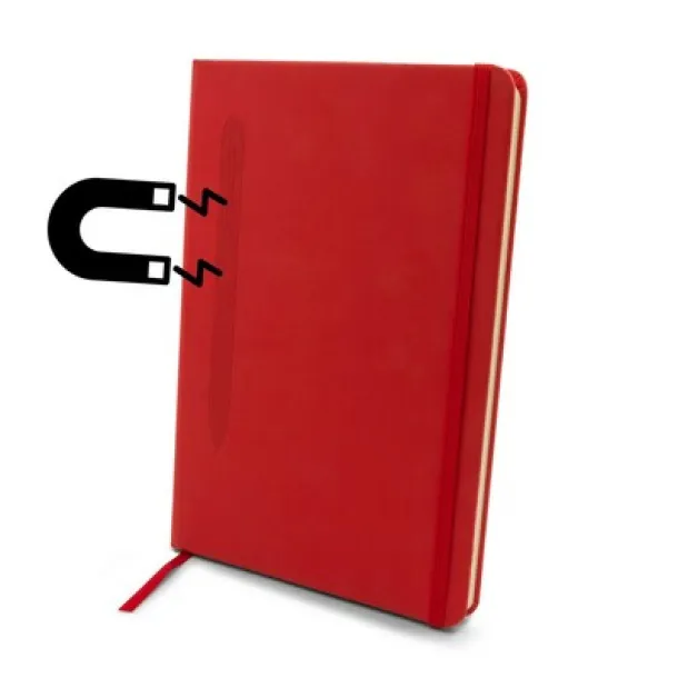  Magnetic notebook A5 Crvena