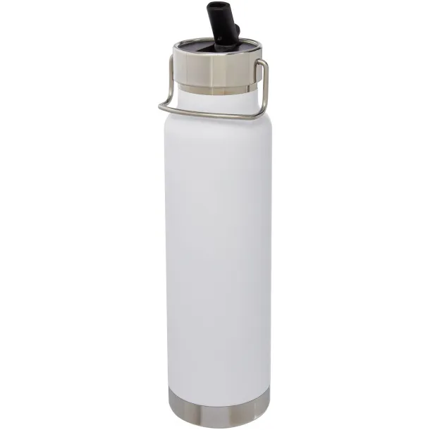 Thor 750 ml copper vacuum insulated sport bottle - Unbranded White