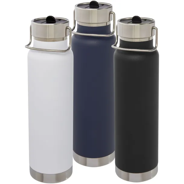 Thor 750 ml copper vacuum insulated sport bottle - Unbranded White