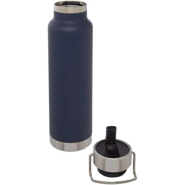 Thor 750 ml copper vacuum insulated sport bottle Dark blue