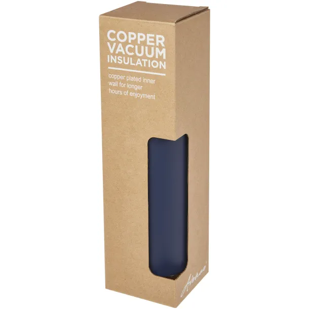 Thor 750 ml copper vacuum insulated sport bottle - Unbranded Dark blue