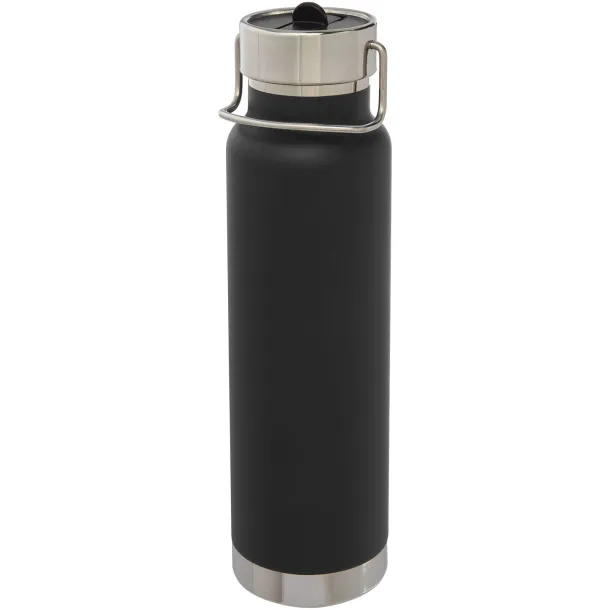 Thor 750 ml copper vacuum insulated sport bottle - Unbranded Solid black