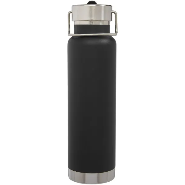 Thor 750 ml copper vacuum insulated sport bottle Solid black