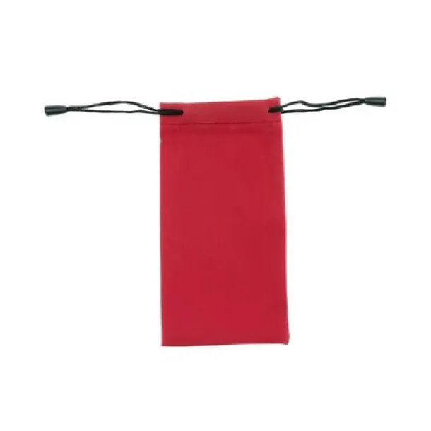  Sunglasses pouch red