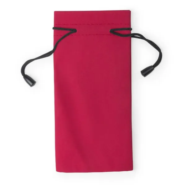  Sunglasses pouch red