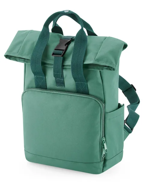  Recycled Mini Twin Handle Roll-Top Backpack - Bagbase