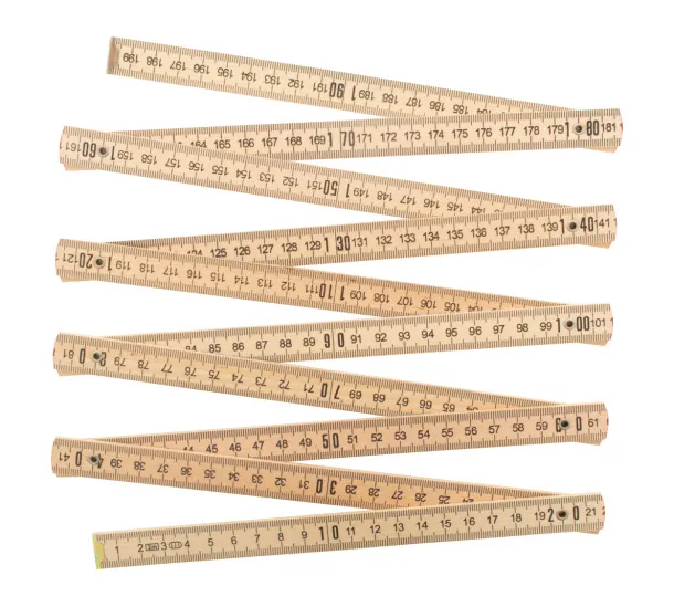 Gable folding ruler Natural