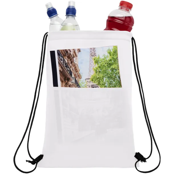 Oriole 12-can drawstring cooler bag White