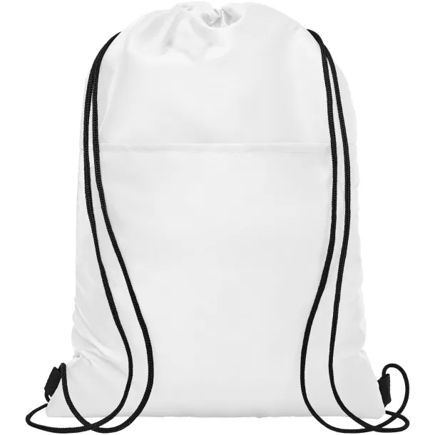 Oriole 12-can drawstring cooler bag - Unbranded White