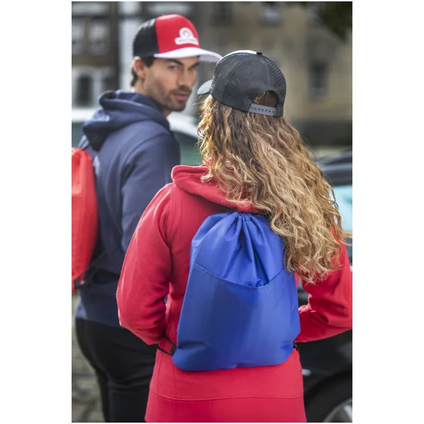 Oriole 12-can drawstring cooler bag Crna