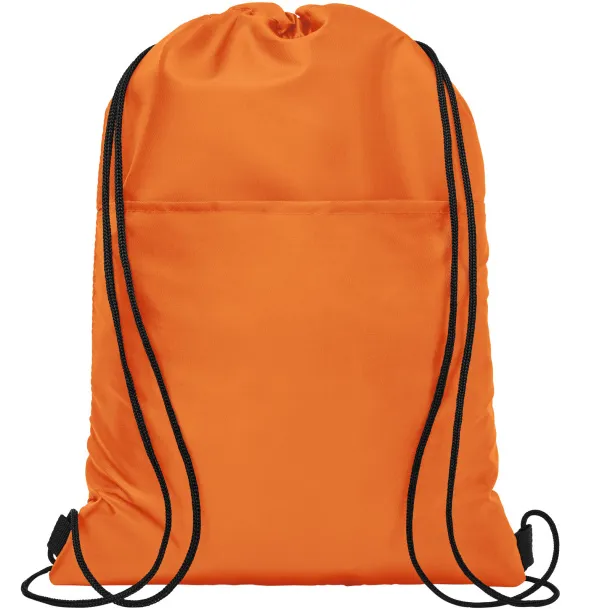 Oriole 12-can drawstring cooler bag Orange