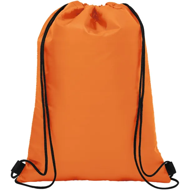 Oriole 12-can drawstring cooler bag Orange