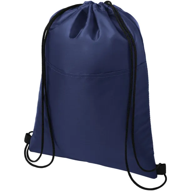 Oriole 12-can drawstring cooler bag Navy Blue