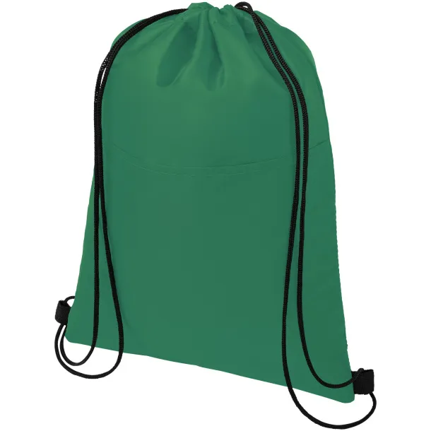 Oriole 12-can drawstring cooler bag Green