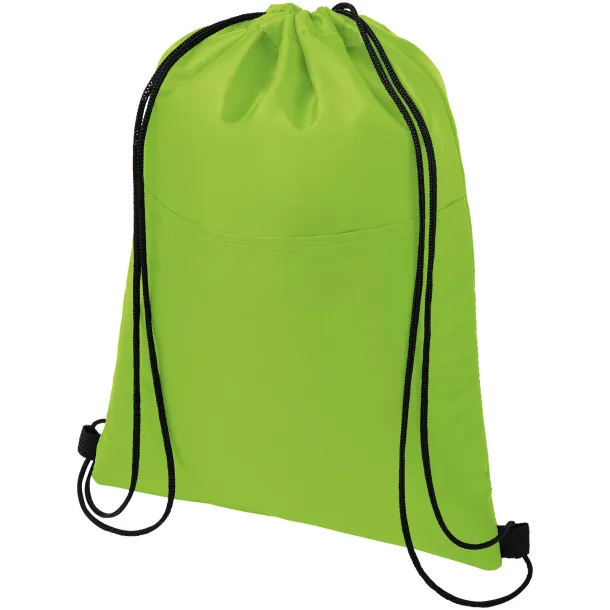 Oriole 12-can drawstring cooler bag - Unbranded Lime