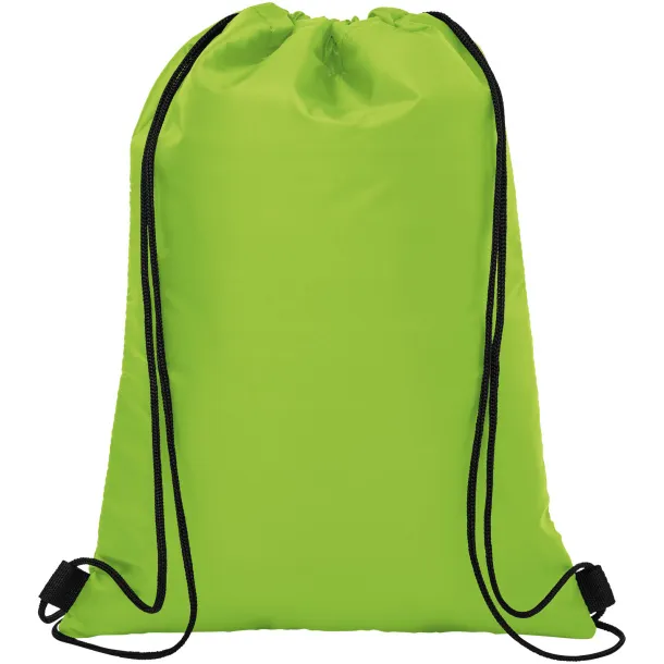 Oriole 12-can drawstring cooler bag Lime