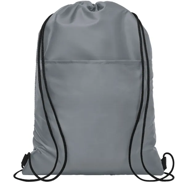 Oriole 12-can drawstring cooler bag Grey