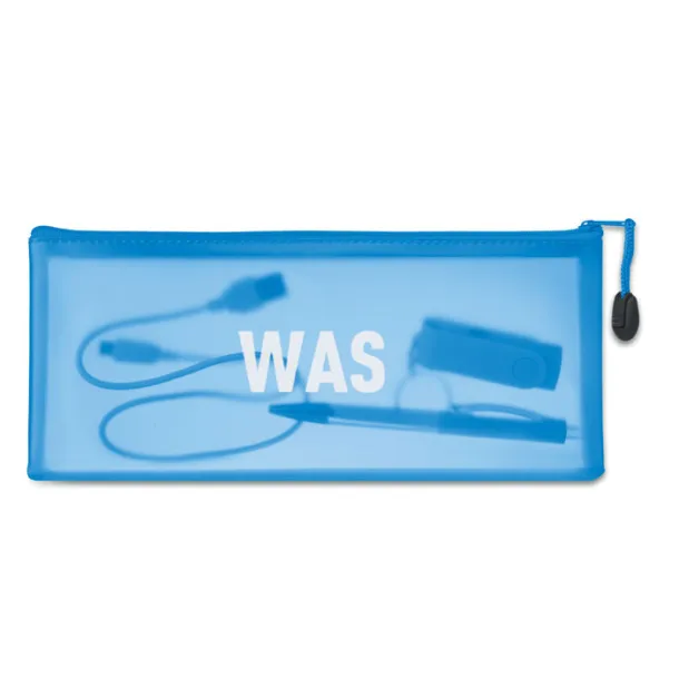 GRAN PVC pencil case Blue