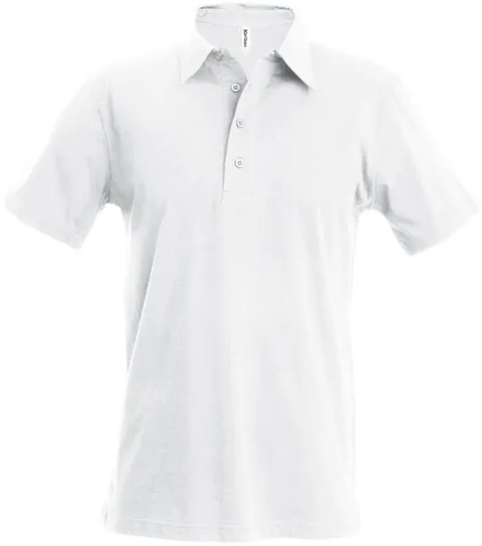  MEN'S JERSEY POLO SHIRT - Kariban White