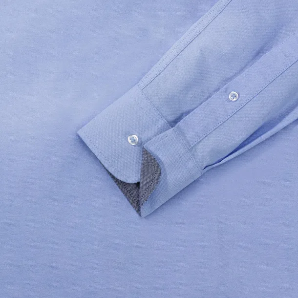  Men's LS Tailored Washed Oxford Shirt - Russell Collection