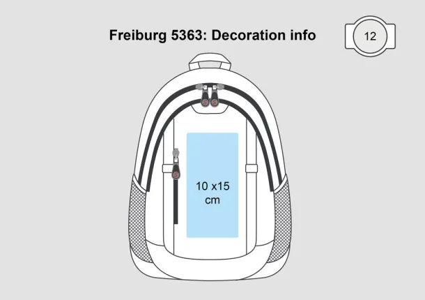  Freiburg ruksak za laptop, 15.6" - Shugon