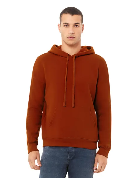  Unisex hoodie od spužvastog flisa Brick