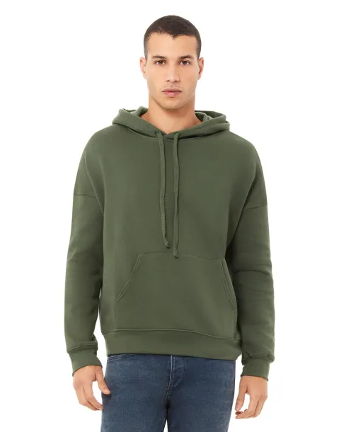  Unisex Sponge Fleece Pullover DTM Hoodie Military Green