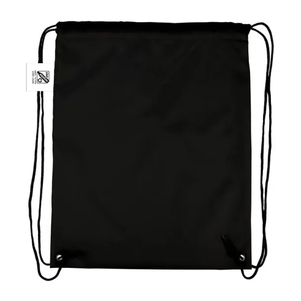  RPET drawstring bag B'RIGHT black