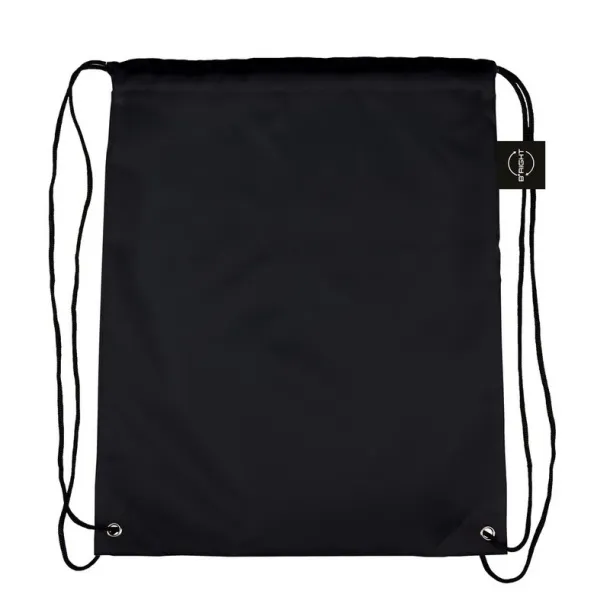  RPET drawstring bag B'RIGHT Crna