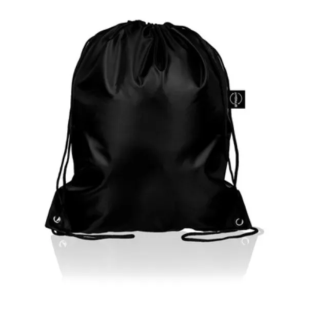  RPET drawstring bag B'RIGHT Crna