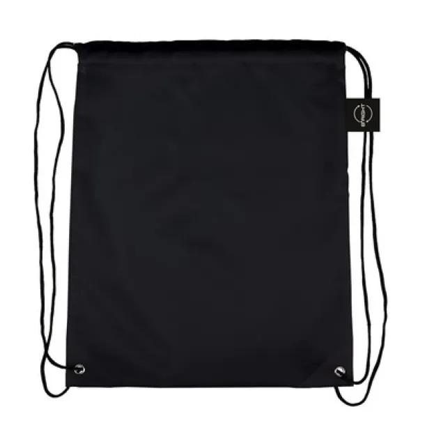  RPET drawstring bag B'RIGHT black