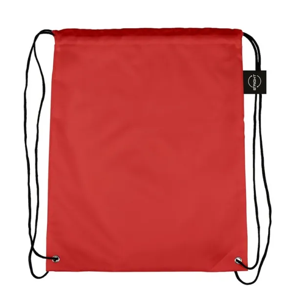  RPET drawstring bag B'RIGHT red