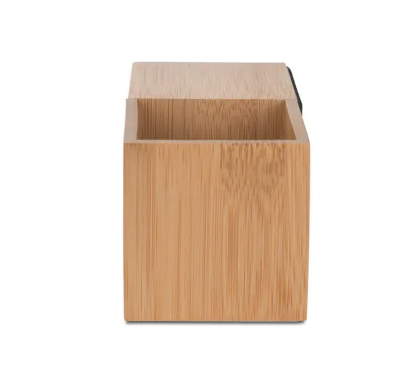 BAMBOO Desk clock with organizer