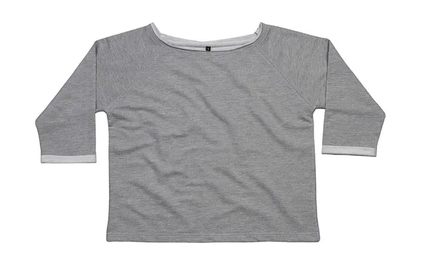  Flash Dance Sweat - Mantis Heather Grey Melange