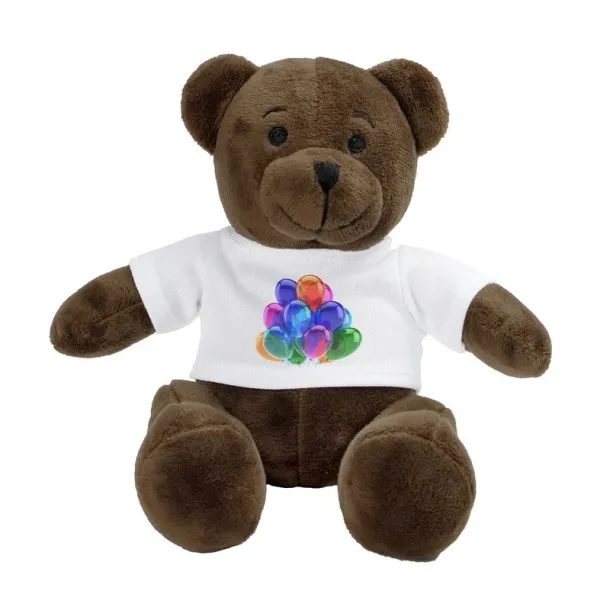 Siddy Brown Plush teddy bear brown