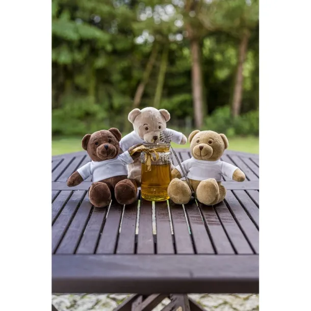 Siddy Brown Plush teddy bear brown