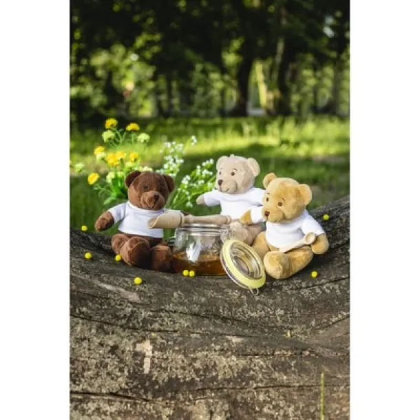 Siddy Brown Plush teddy bear brown