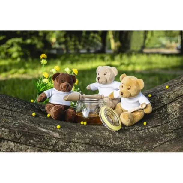 Siddy Brown Plush teddy bear brown