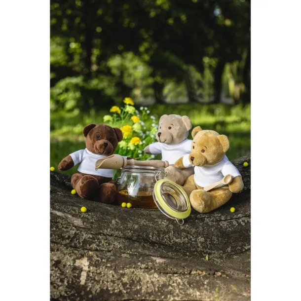 Siddy Brown Plush teddy bear brown