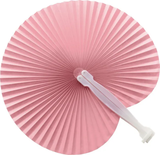 Dylan Paper hand held fan  pink