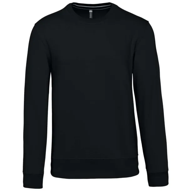  Džemper s okruglim ovratnikom, 300 g/m2 - Kariban Crna