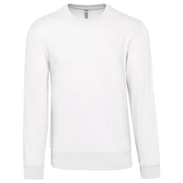  CREW NECK SWEATSHIRT - Kariban White