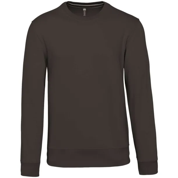  CREW NECK SWEATSHIRT - Kariban Tamno siva